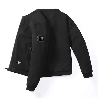 

NEW IN Men's Bomber Jackets Casual Male Outwear Windbreaker Coats Fashion Mens Stand Collar Slim Pilot Baseball Jackets Clot