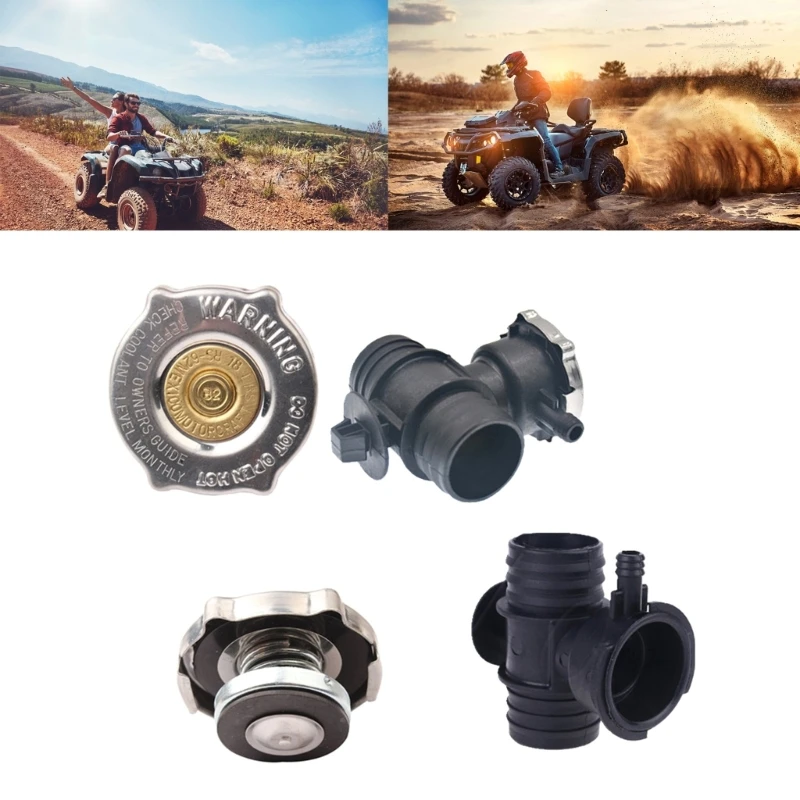 Крышка расширительного бачка охлаждающей жидкости радиатора четырехсторонний