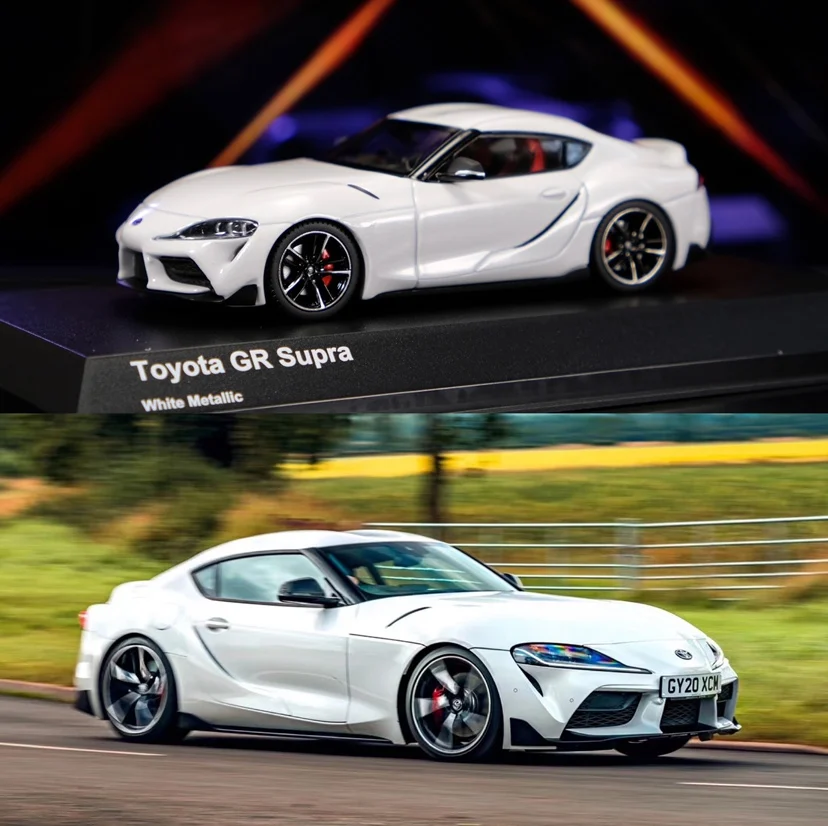 

Kyosho 1:43 For Toyota GR Supra 2019 A90 JDM Limited Edition Simulation Resin Alloy Static Car Model Toys Gift