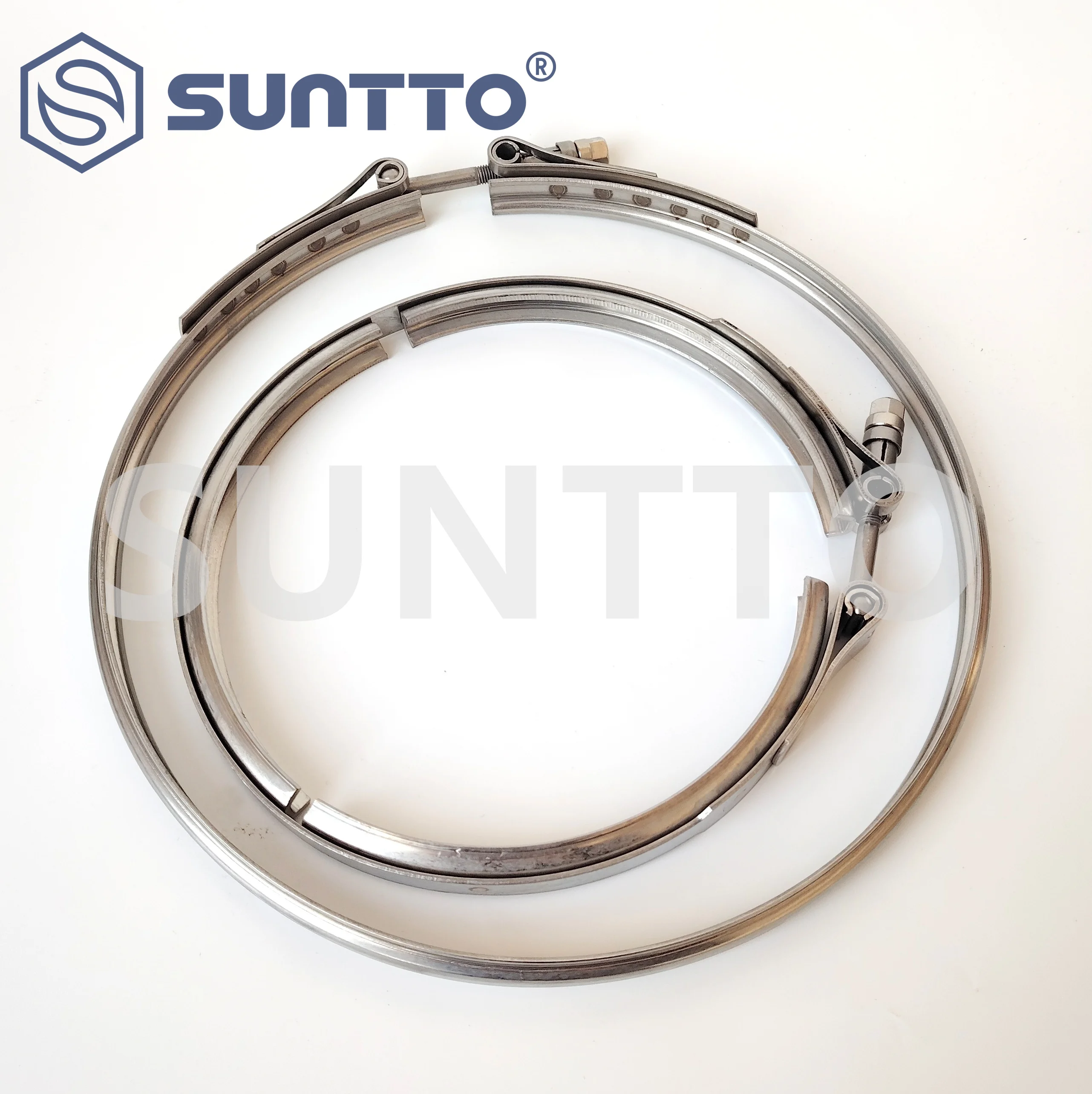 Фото V-образный зажим для HE400V HE431 HE451 HE500 HE531 HE551 HE561V R.G.RAY 4041107 2 шт. конец компрессора и наконечник турбины №1