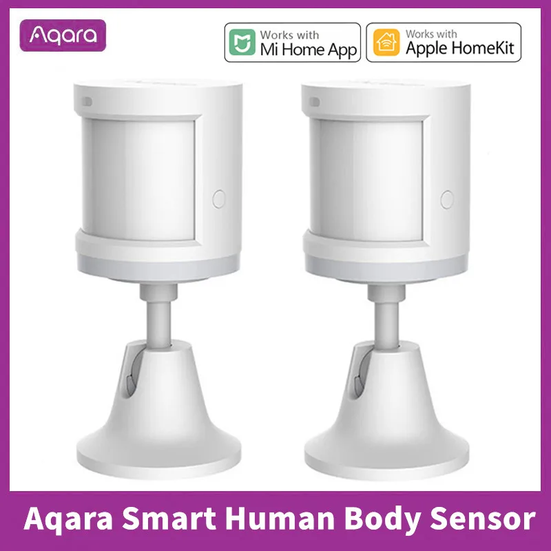 

Датчик движения человеческого тела Aqara Zigbee, сенсор с поддержкой Android и IOS, работает с приложением xiaomi Mi home, 100% оригинал