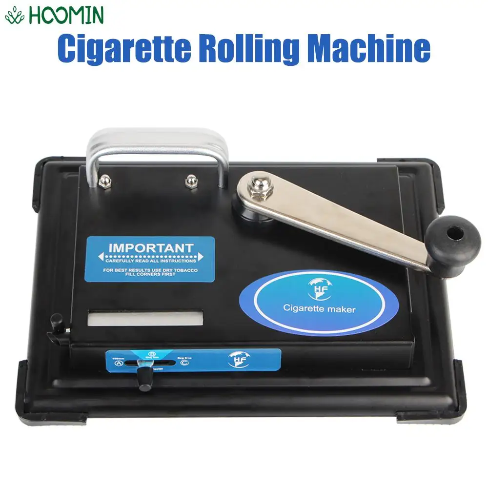 

Tobacco Roller Cigarette Rolling Machine Manual Injector DIY Hand-cranked Cigarette Maker Smoking Accessories Gadget