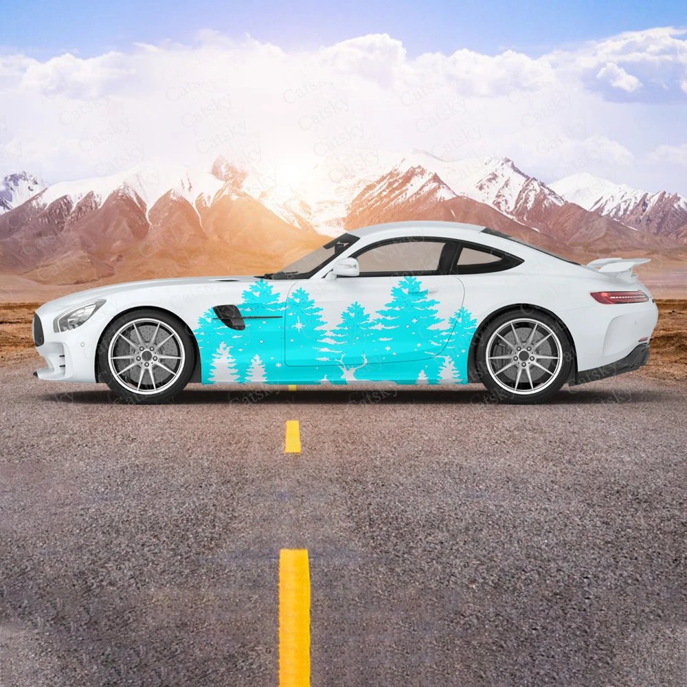 2 шт./набор автомобильные наклейки на дерево