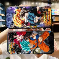 dragon ball anime phone case for samsung galaxy a31 a32 a41 a42 a51 a52 a71 a72 4g 5g liquid silicon black silicone cover back
