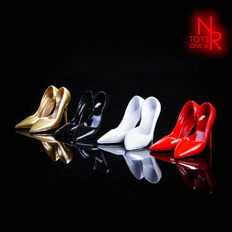 

NRTOYS NR12 1/6 Soldier Crystal High Heel Shoes Elegant Thin Pumps Suitable for Female Soldier Doll Body Figures Dolls