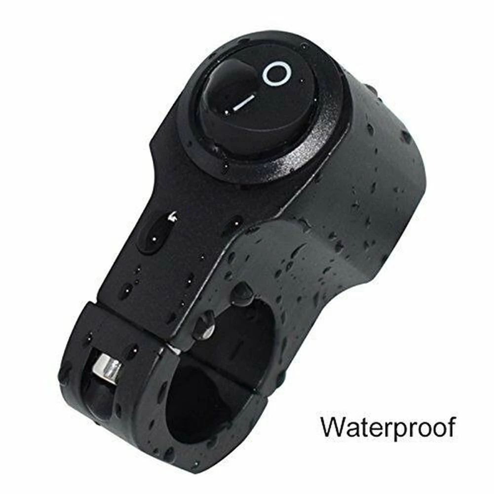 

Waterproof Motorbike Motorcycle Handlebar Headlight Fog Spot Light On Off Switch Black CNC Aluminum-alloy Light Switch