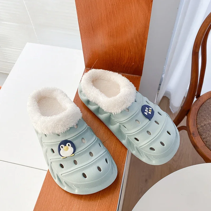 Тапки мужские домашние хлопок Нескользящие на платформе универсальные