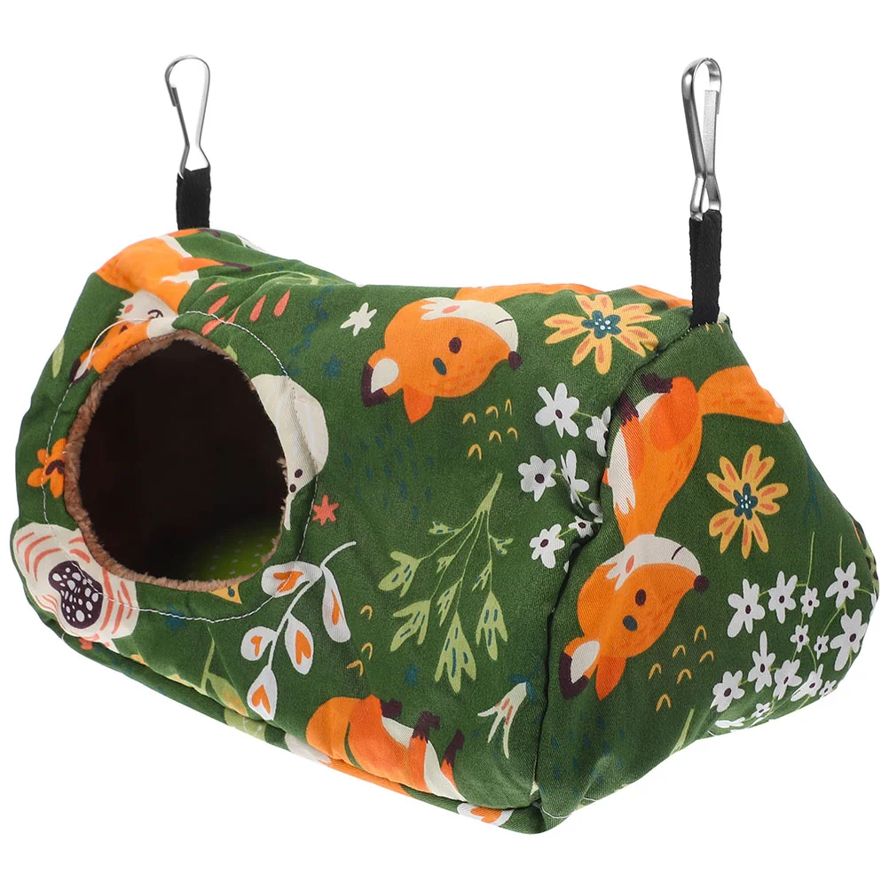 

Sleeping Nest House Parrot Accessories Bird Tent Supply Decorative Hammock Hamster Breathable Hanging Bed