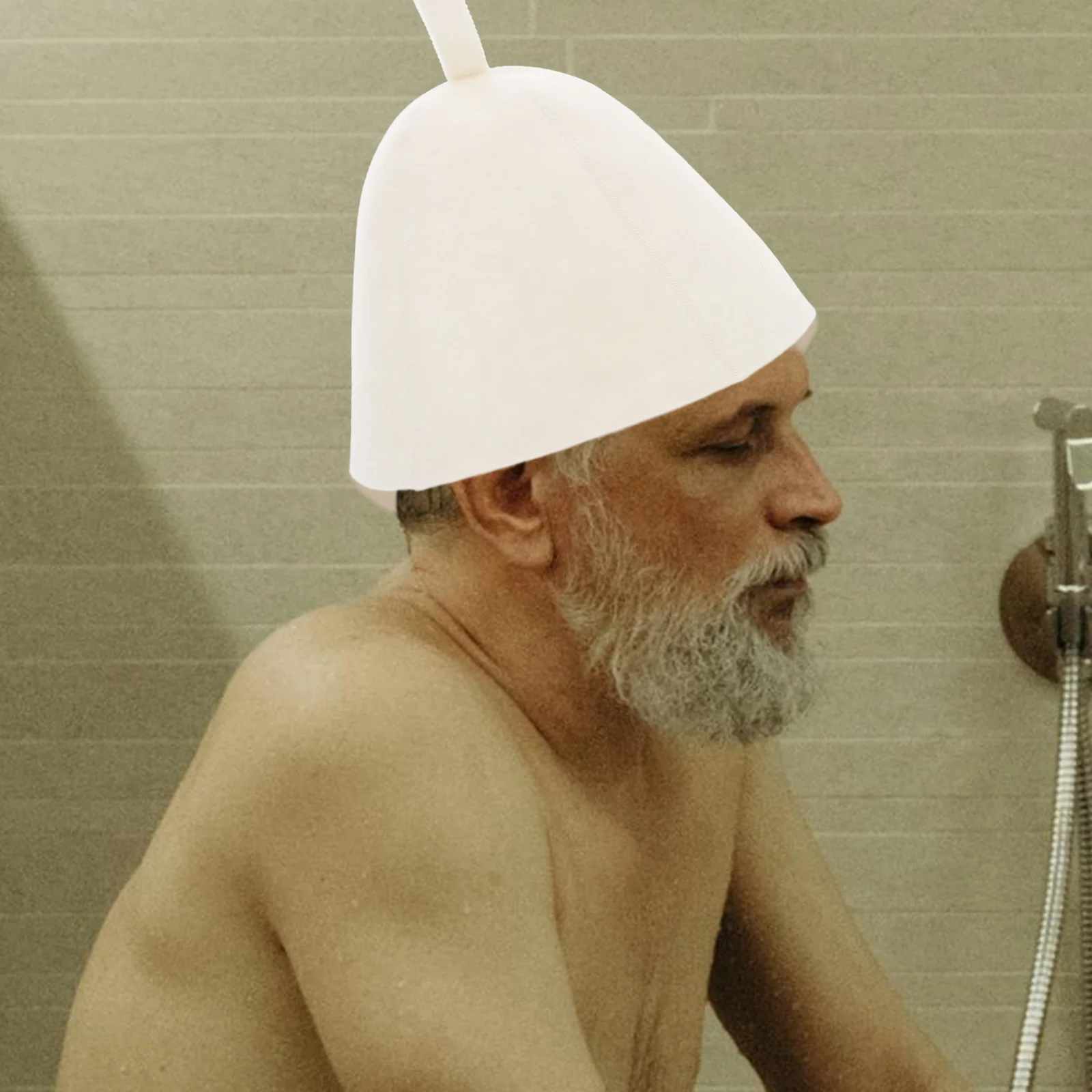 2 шт. спа-шляпа шапочка для душа Miss Man мужские шапки сауны фетровый защитный чехол