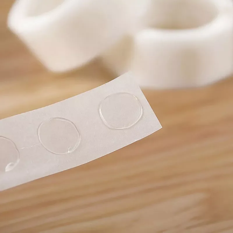 

100Dots/Roll Glue Point Clear Balloon Glue Removable Adhesive Dots Double Sided Dot Glue Tape For Balloon Party Wedding Decor