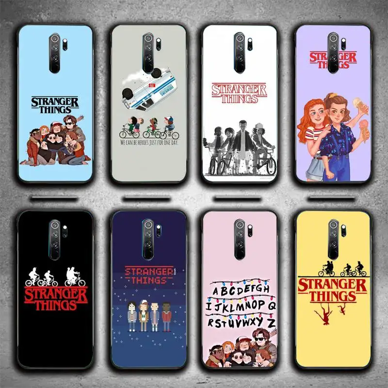 

Stranger Things Phone Case For Redmi 9A 8A 7 6 6A Note 9 8 10 8T Pro Max 9 K20 K30 K40 Pro PocoF3 Note11 5G Case