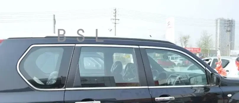 Полоски из нержавеющей стали для украшения окон автомобиля аксессуары