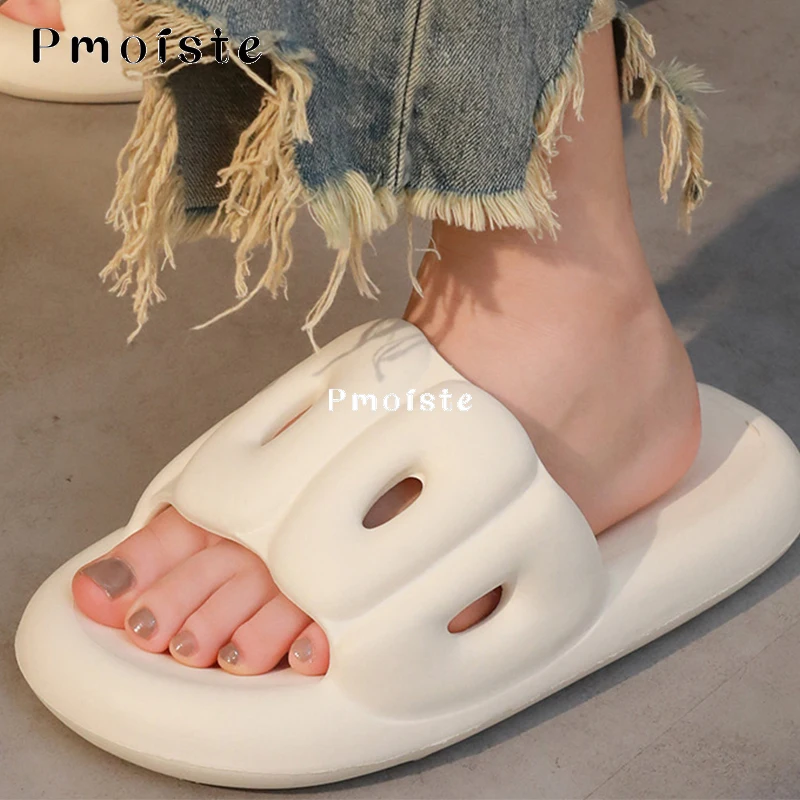 

Women's Home Slippers Bathroom Comfortable Women Shoes Summer Sturdy Sole EVA Slipper Soft Cute Wear-resistant Shoes for Women
