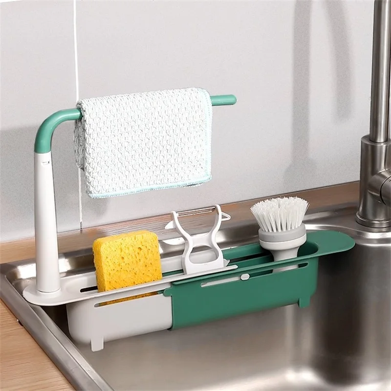 

Useful Things for Kitchen Cabinet Storage Organizer Kitchenware Sponge Holder for Sink Accessories Organizers Shelves Novel Home
