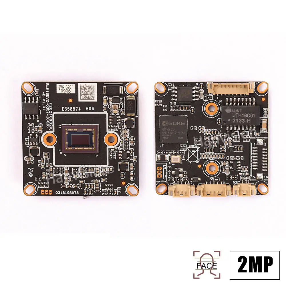 Плата светового чипа HD 1080P GOKE PCB, модуль IP-камеры H.265 AI Wi-Fi, аксессуары для видеонаблюдения, плата Cmos-датчика камеры
