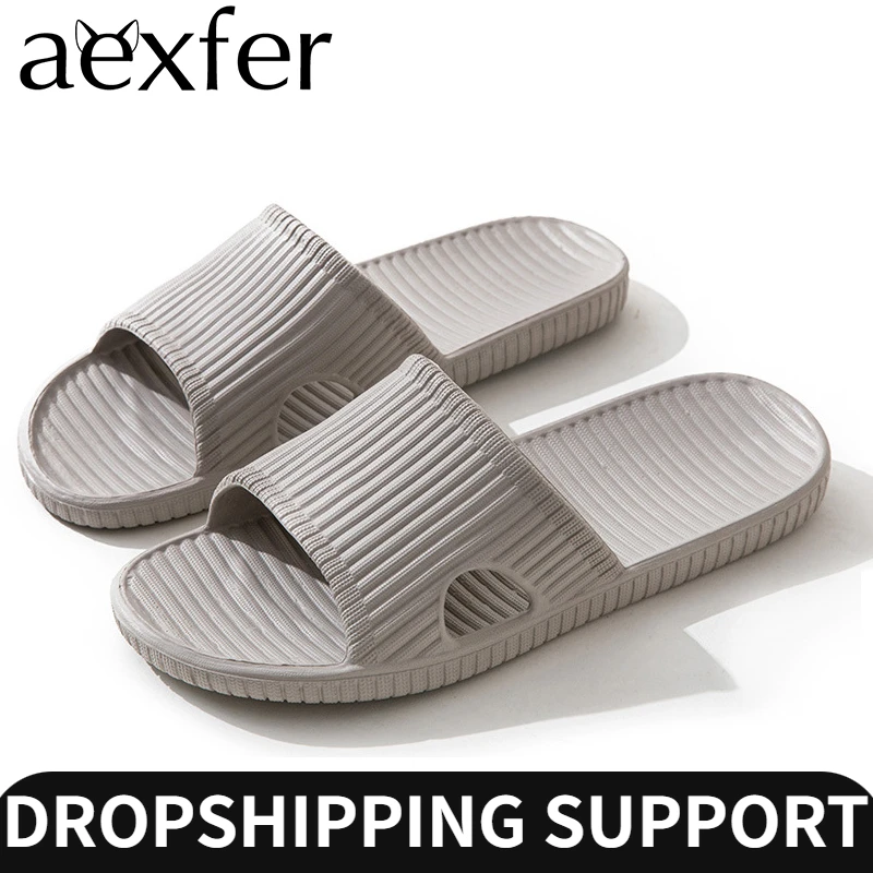 

2023 Men's Slippers Indoor Bath Slipper Platform Non-Slip Home Shower Slides Flip Flops Beach Sandals for Adults Teens Unisex