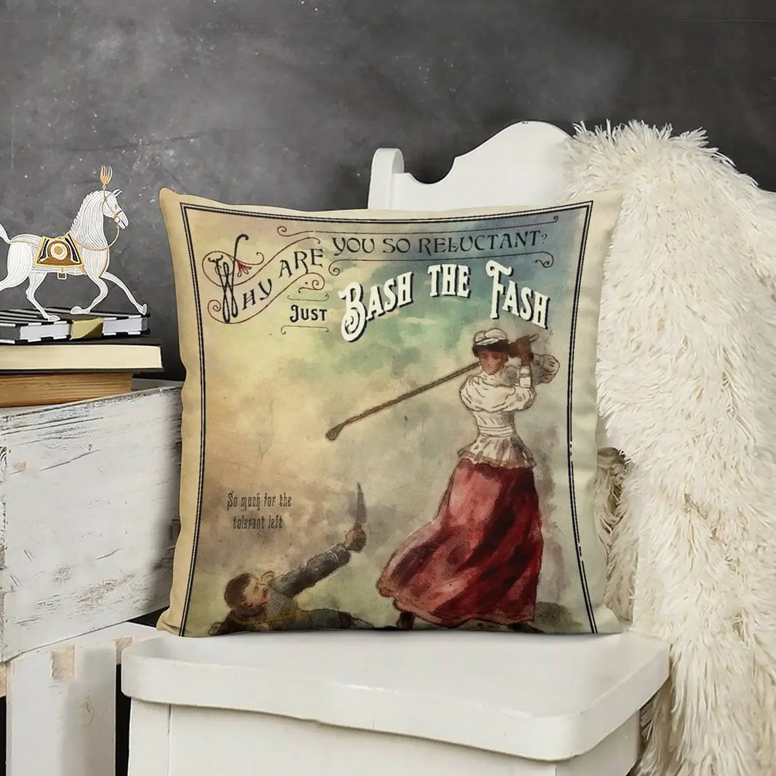 Баш Фаш! Декоративная подушка Наволочка Наволочки Декоративные наволочки Чехлы