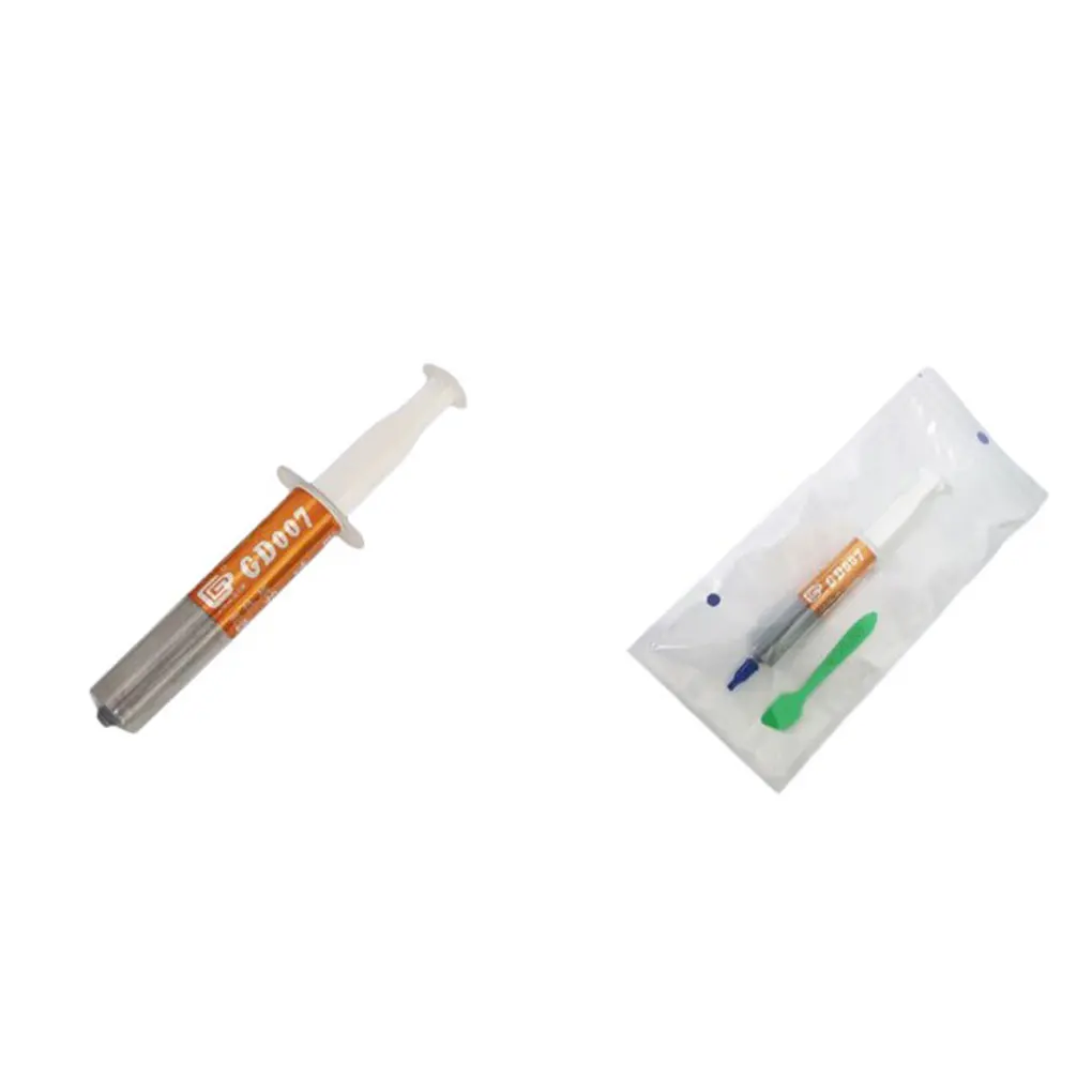 

1 10 GD007 Thermal Conductive Grease Paste Cooler Cooling Fan Silicone Plaster Good Sealing Heat Sink Compound High Performance