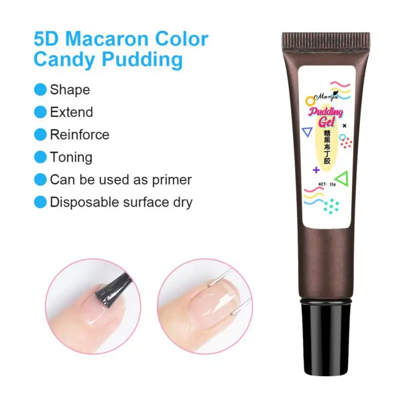 

5D стерео Гель-лак для ногтей Φ Желейный гель-клей твердый гель УФ-лак для ногтей украшение для ногтей DIY маникюр дизайн корейский