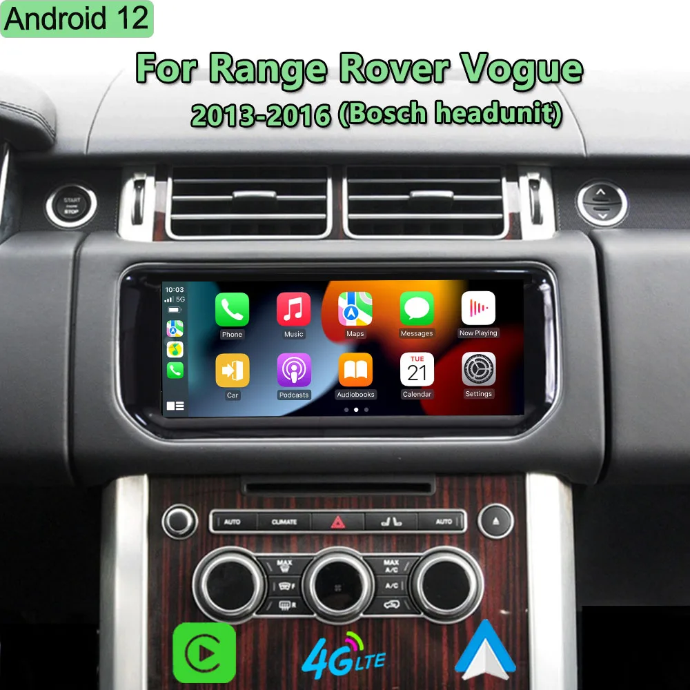 Android12 для Land Range Rover Vogue L405 2013–2016 Автомобильный радиоприемник Мультимедийный
