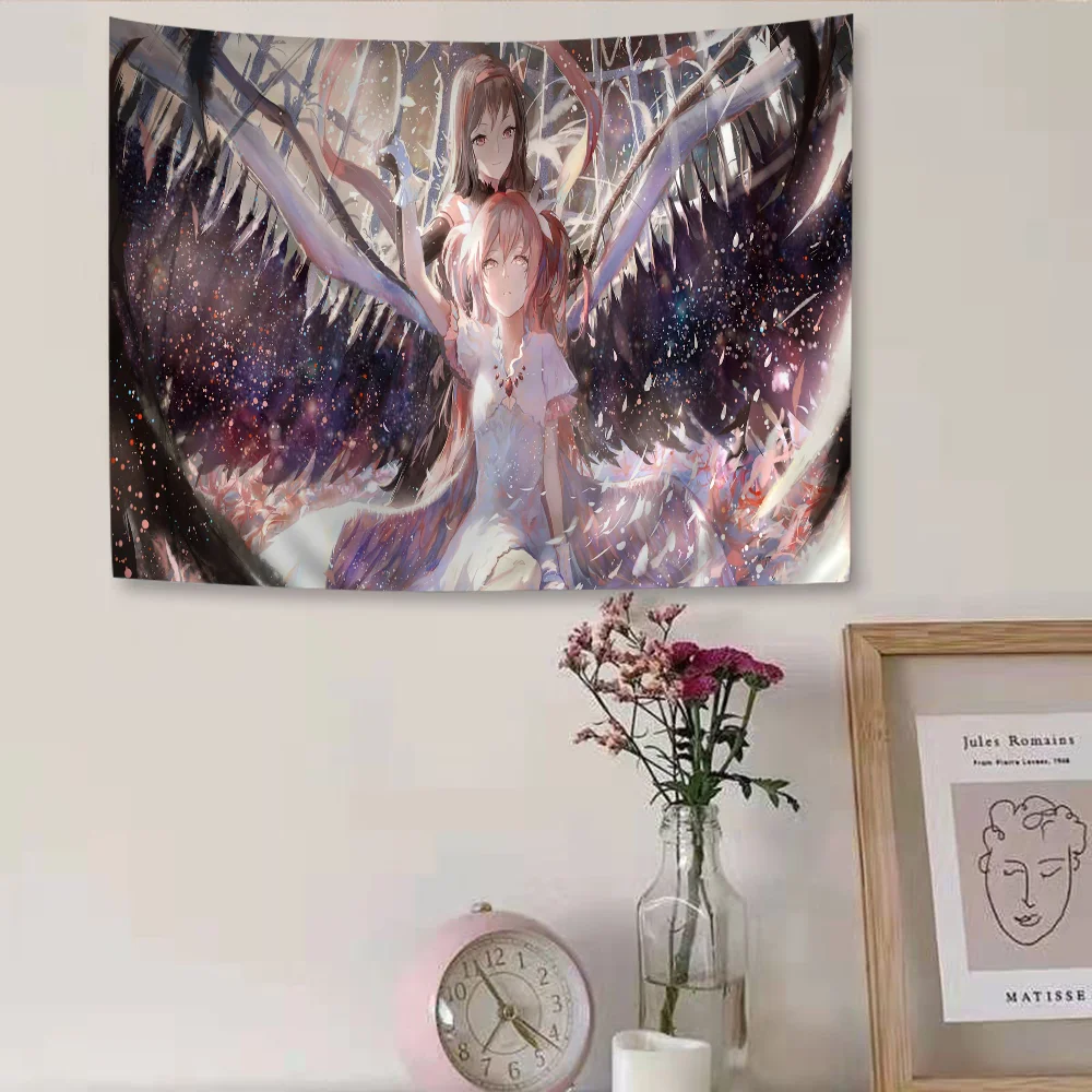 Милый P-Puella M-Magi M-Madoka M-Magica подвесной богемный гобелен настенный Мандала дешевый