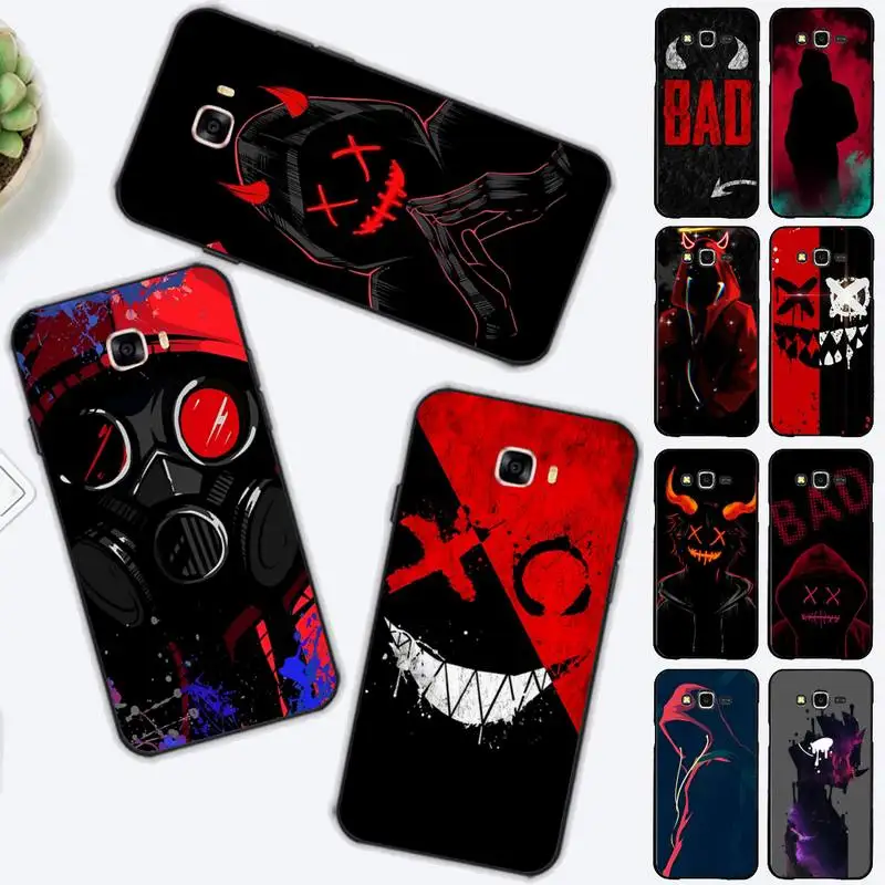 

Devil Bad Boy Phone Case for Samsung J 2 3 4 5 6 7 8 prime plus 2018 2017 2016 core