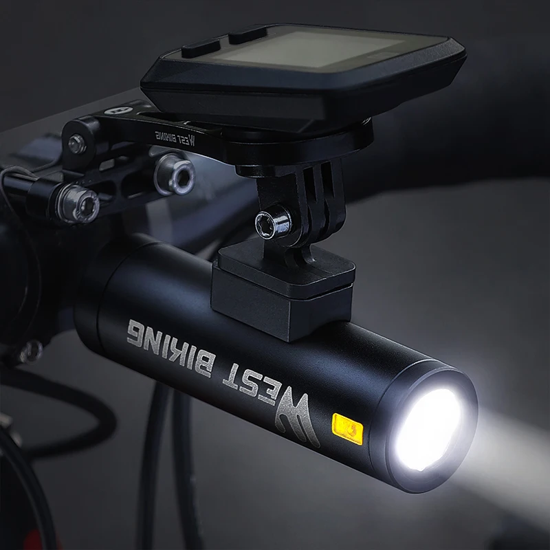 Фонарь велосипедный с аккумулятором типа C 1000 лм