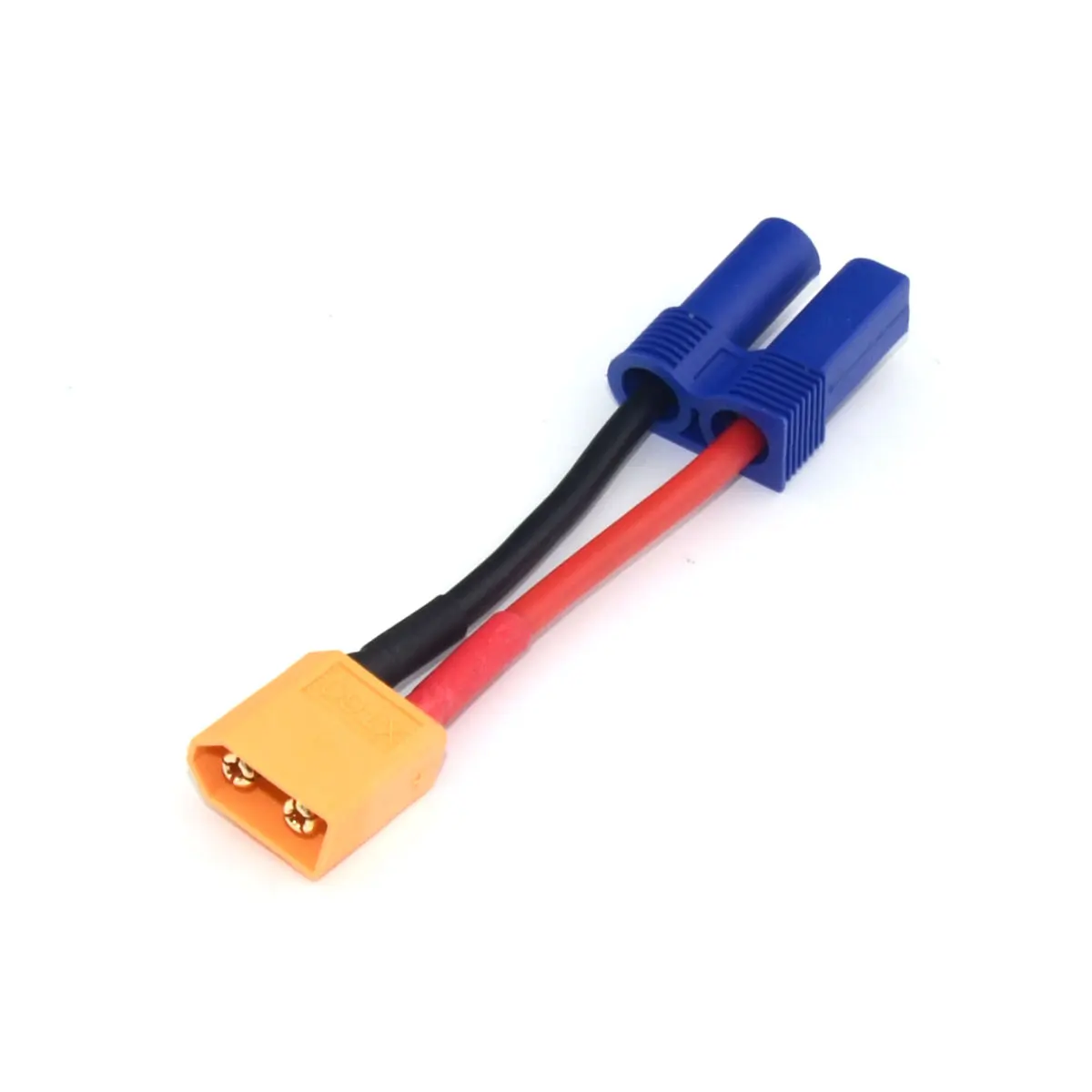 

Адаптер XT60 штекер-гнездо EC5 штекер-гнездо для фотоаппарата провод 14AWG для радиоуправляемого FPV квадрокоптера дрона БПЛА лодки автомобиля вертолета игрушек