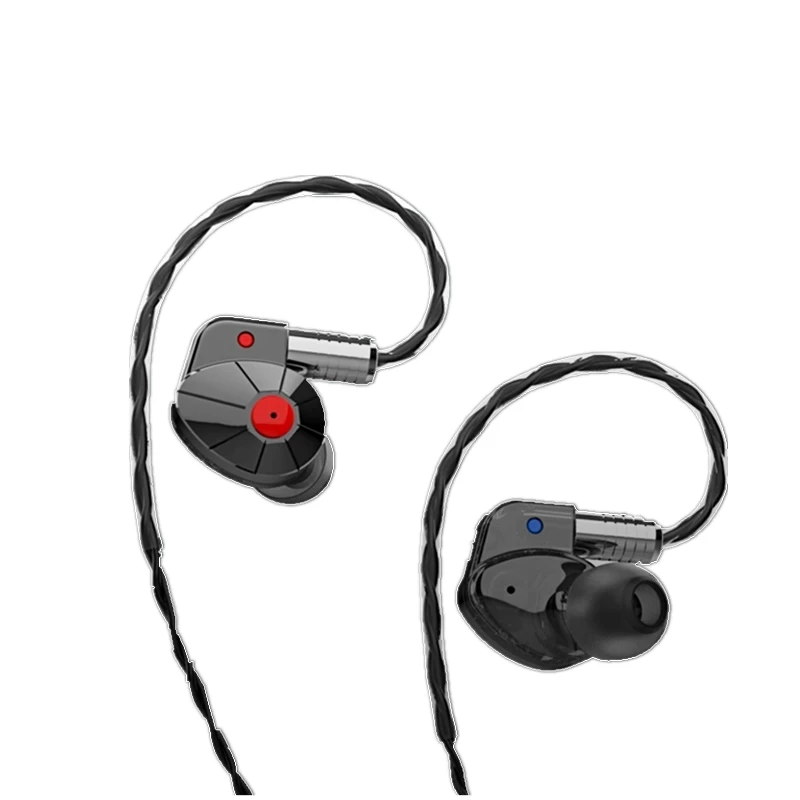 Наушники SENFER MT500 PLANAR Hybrid Triple Drivers Beryllium DJ In Ear HIFI Earphone Monitor с кабелем MMCX, сравнимые с K3003 SE846 IE900.
