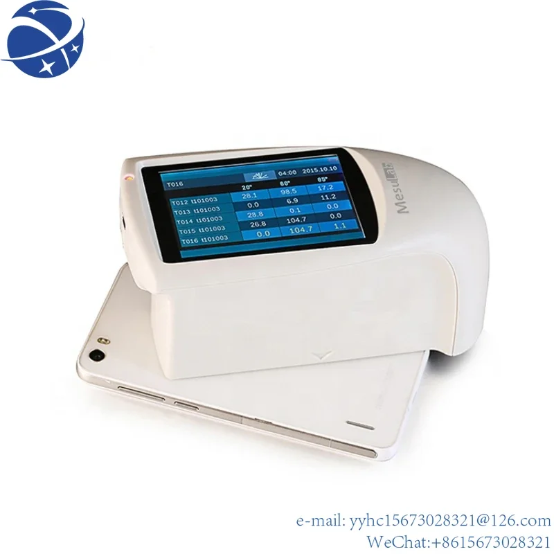

YunYi Hot Mesulab Hg268 Three Angle USB Digital Granite Film Plastic Floor Marble Surface Glossmeter for Sale Gloss Tester Meter