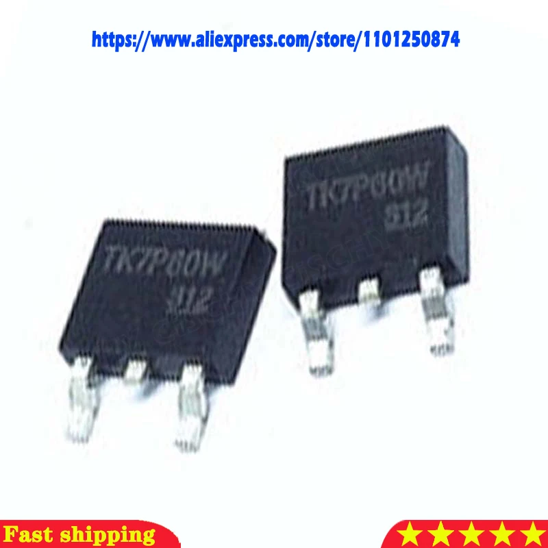 

10 шт./лот TK7P60W TO-252 TK7P60 TO252 7P60 7P60W 600V 7A TK7P60W Новый оригинал в наличии