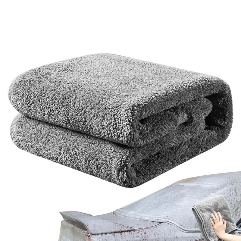 

Microfiber Car Towel Cleaning Rags Absorbent Household Towels Lint-Free Drying Microfiber Cloth Multifunctional For House Mirror