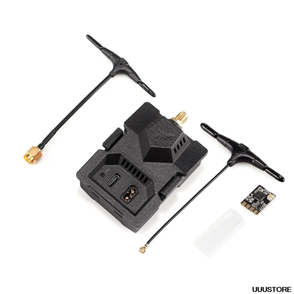 

HGLRC Herme ExpressLRS 2400TX High Refresh Low Latency Long Range TX Module with 2400RX RC Receiver for RC Drone Parts