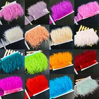 8 10 ostrich wool cloth strips diy handmade feather accessories accessories handicraft decoration clothing accessories
