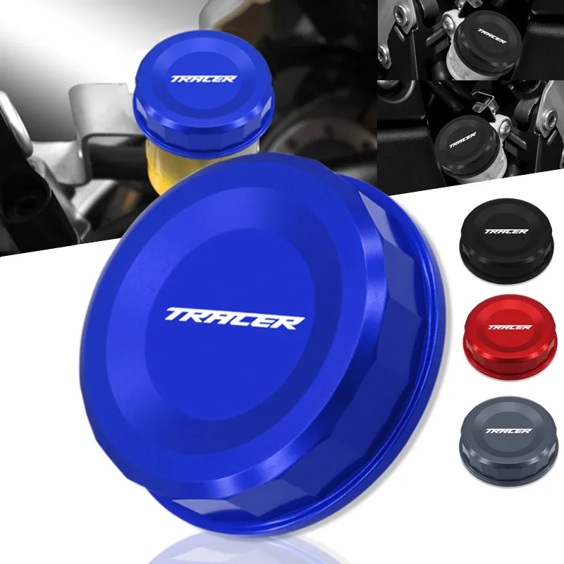 

Motorcycle Accessories For Yamaha TRACER 9 GT Tracer 700/700GT CNC Aluminum Rear Brake Fluid Reservoir Cap Cylinder Master Cover