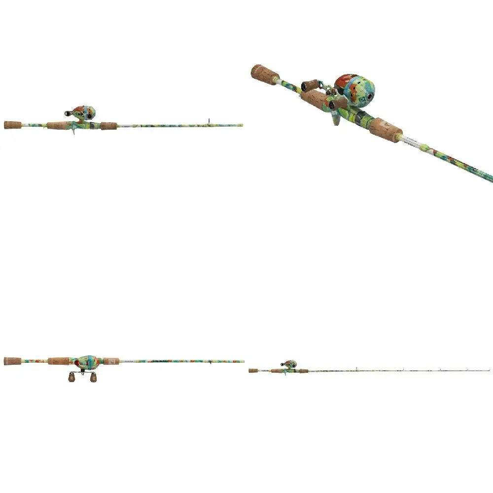 

Highly Portable 5ft Fishing Rod and Reel Full Kit with Telescopic Fishing Pole Reel Combo - Perfect for Any Angler!