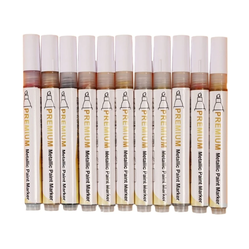 

Набор мерцающих металлических маркеров — идеально подходит для фотоальбомов и альбомов своими руками