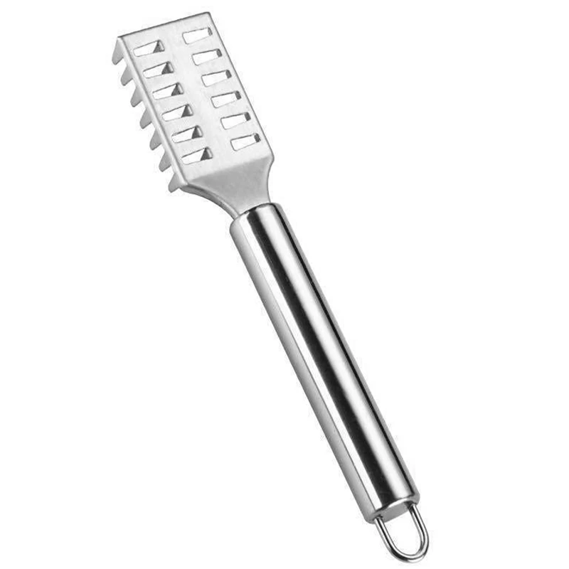 

Kitchen Gadgets Stainless Steel Fish Scale Planer Stainless Steel Fish Brush Scraper Scale Remover Brush
