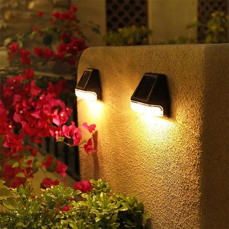 

Solar Lamp Outdoor Garden Step Lamp IP65 Waterproof Luminous Lighting Garden Decoration Solar Lights Stairs Fence Sunlight Lamp
