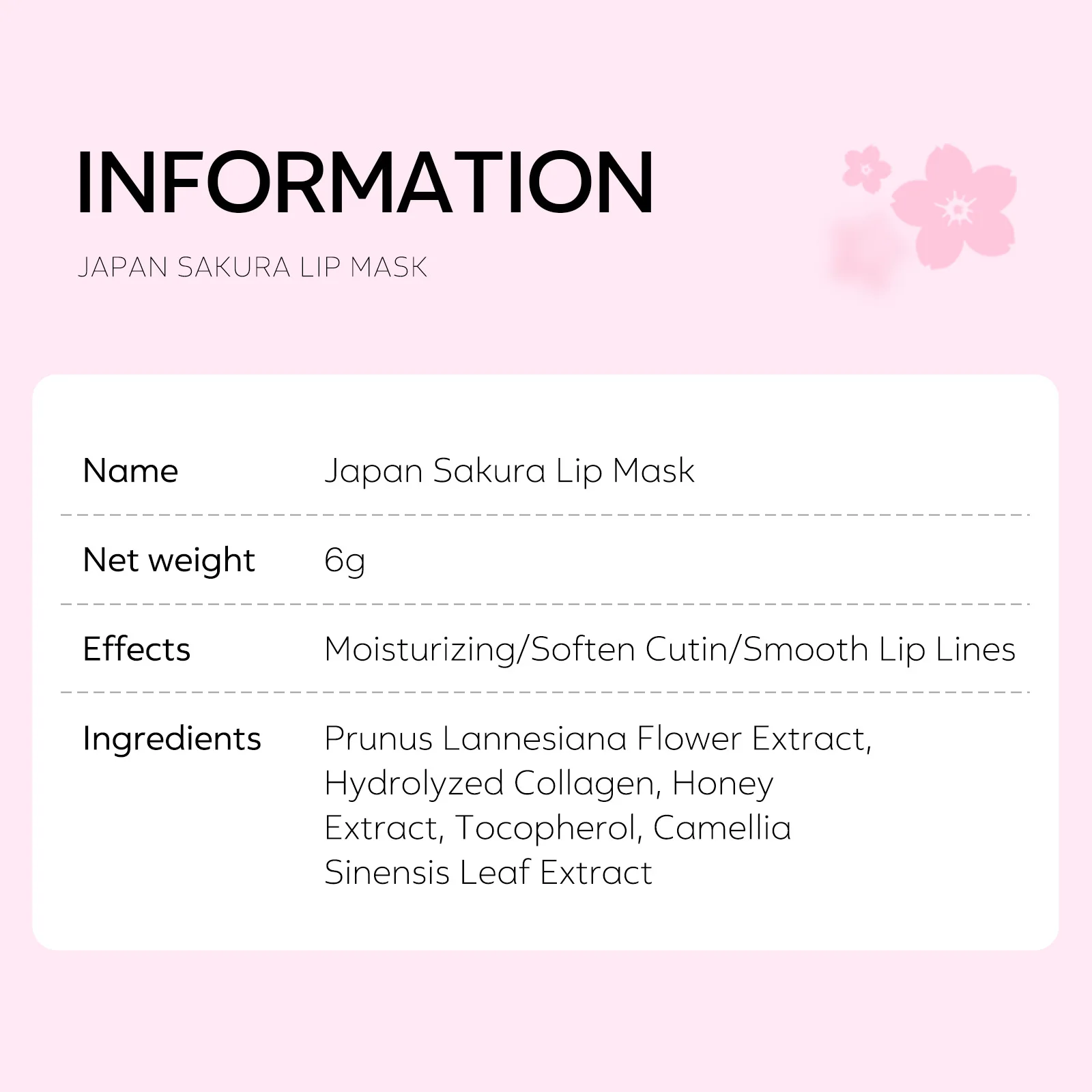 Фото LAIKOU 10 шт. Маска для губ с экстрактом сакуры для мгновенного увеличения объема, улучшения эластичности, увлажнения и питания, уход за сексуальными губами №4