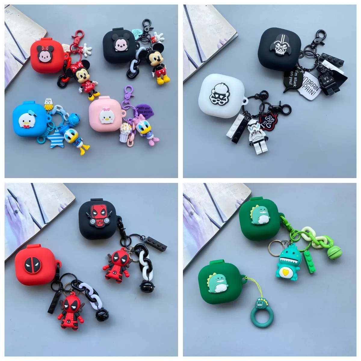 

Чехол для Samsung Galaxy Buds Live / Buds Pro / Buds 2, силиконовый чехол для наушников