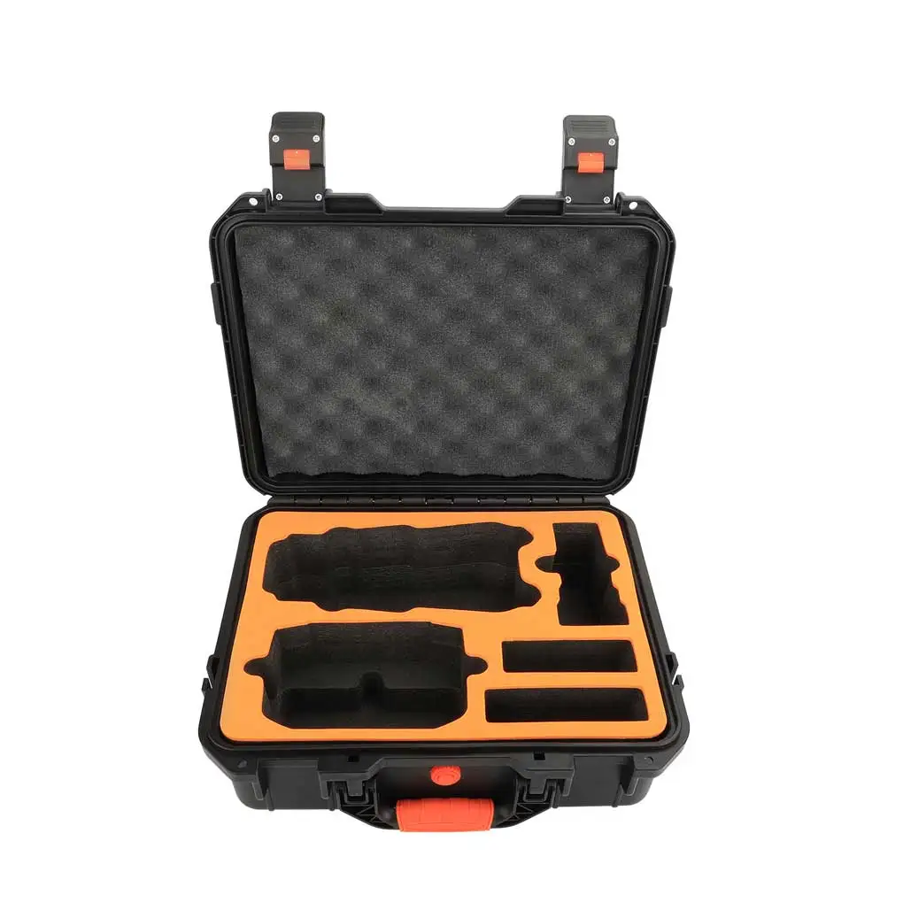 

Handheld Drone Battery Safety Box Large Capacity Waterproof Storage Case Stabilizer Joystick Organizer Protective Suitcase