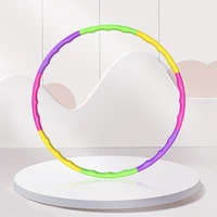 sport removable color hoop equipment for children portable exercise plastic fitness training hoola circle childrens best gifts