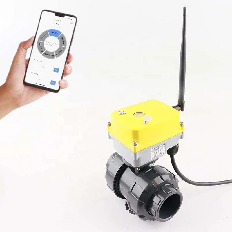 

WiFi smart water valve electric valve to control your water flow anytime anywhere