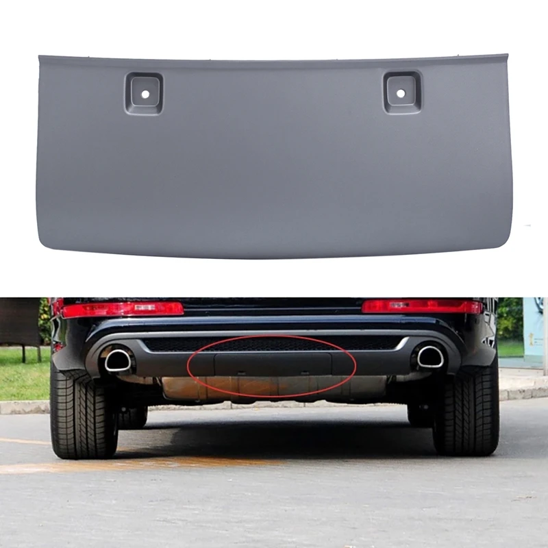 

4L0807819M Car Rear Bumper Towbar Cover Rear Bumper Guard Plate For- Q7 2010-2016
