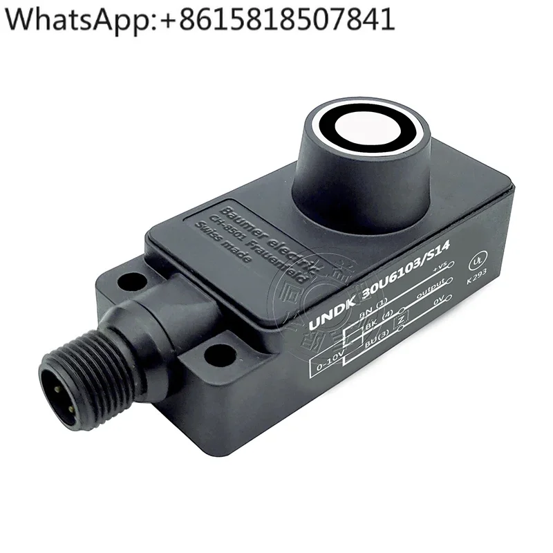 Ультразвуковой датчик дальности уровня Baumer UNDK 30U6103/S14 30U9103/S14