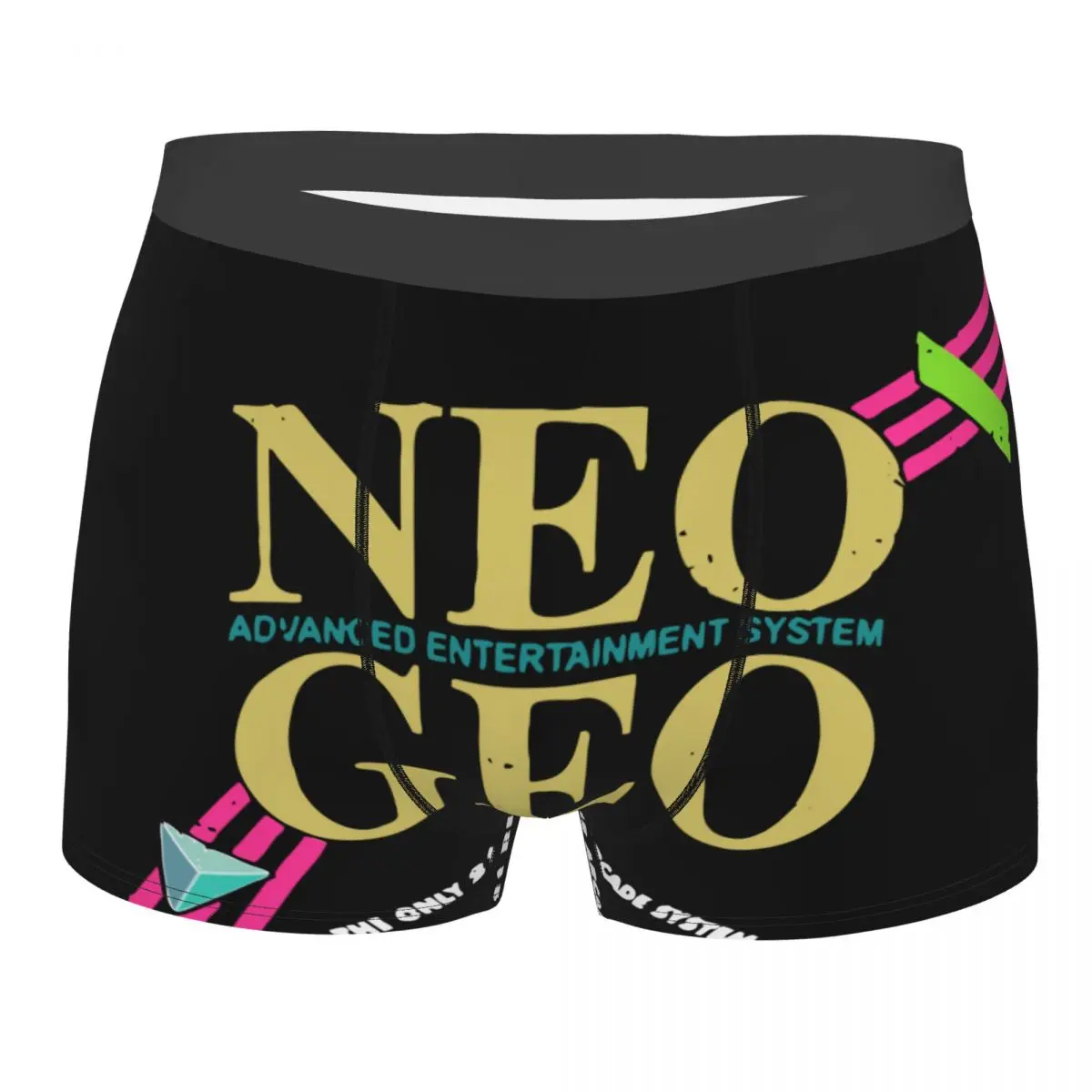 

Funny Boxer Shorts Panties Men's AES Underwear Neo Geo Snk Breathable Underpants for Male Plus Size