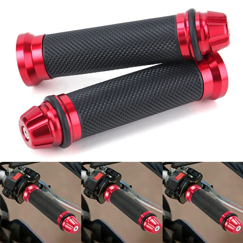 

1 Pair Handlebar Cover Aluminum Easy To Install For Motorcycle Modified Accessories None-Slip Design Removable.