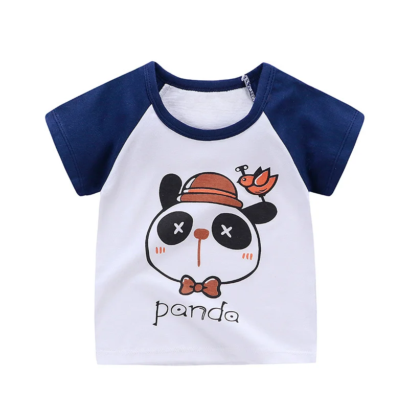 

Zwy1629 Kids Luxury Designer Child Wholesale Clothes with Character Pattern Boys and Girls Graphic Tee Summer t Shirts