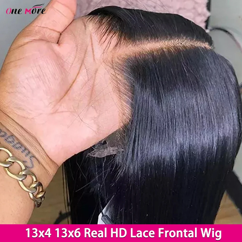 28 30 Inch Invisible HD Lace Frontal Wig Straight Lace Front Wigs 13x4 13x6 Pre Plucked Lace Front Human Hair Wigs For Women